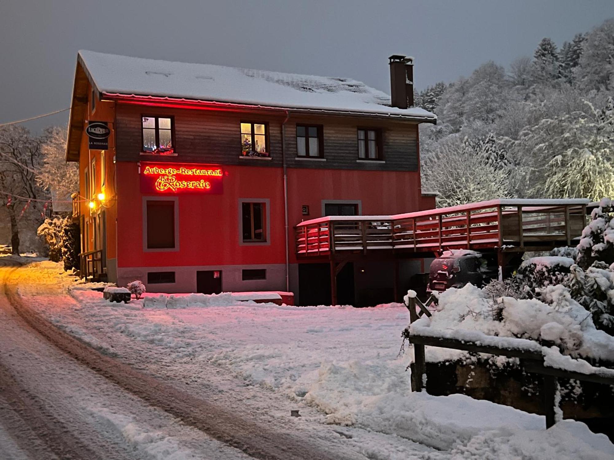 Auberge Restaurant La Roseraie Grandrupt Exterior foto
